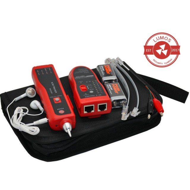 【含電池/台灣現貨/當天出貨】尋線器 多功能網絡網線 測試儀 查線器 巡線儀 抗干擾尋線器 測線器 巡線器 電力電纜 尋